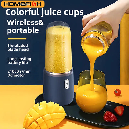 Wireless Portable Juicer, Blender 400ml