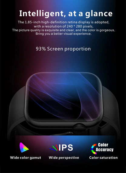 Bluetooth Fitness and Activity Tracker Smartwatch