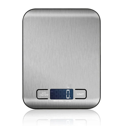 Stainless Steel Digital Kitchen Scale 5kg Capacity