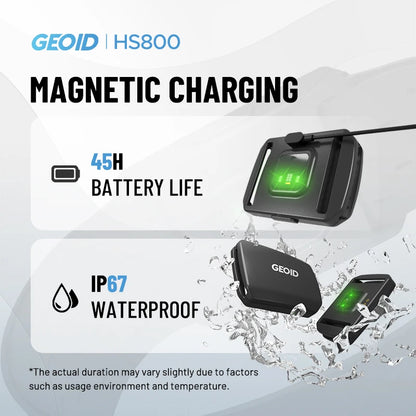 GEOID Armband or Chest Strap Heart Rate Monitor (Compatible With Strava, Garmin, Wahoo)
