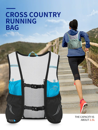 Ultra Lightweight Hydration Vest ,Running Backpack Suitable For Marathon, Hiking, Cycling