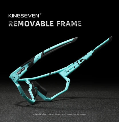 KINGSEVEN Cycling Sunglasses , MTB / Road, UV400 Polarized Eye Protection