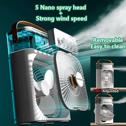 3 In 1 Air Cooler Fan, Air Humidifier Fan