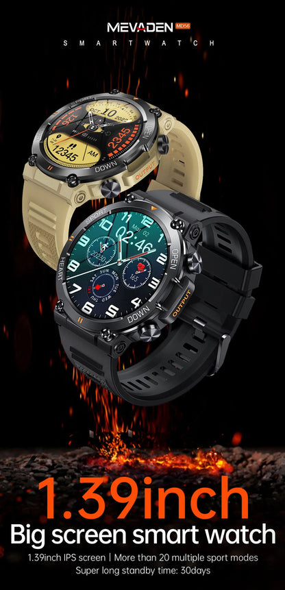 Bluetooth Fitness and Activity Tracker Smartwatch