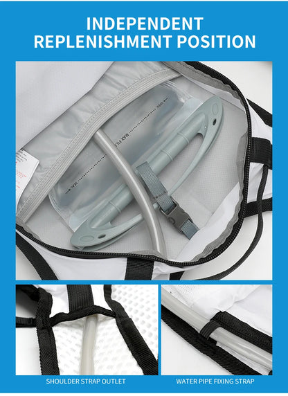 Lightweight Hydration Vest, Backpack for Cycling, Running, Hiking