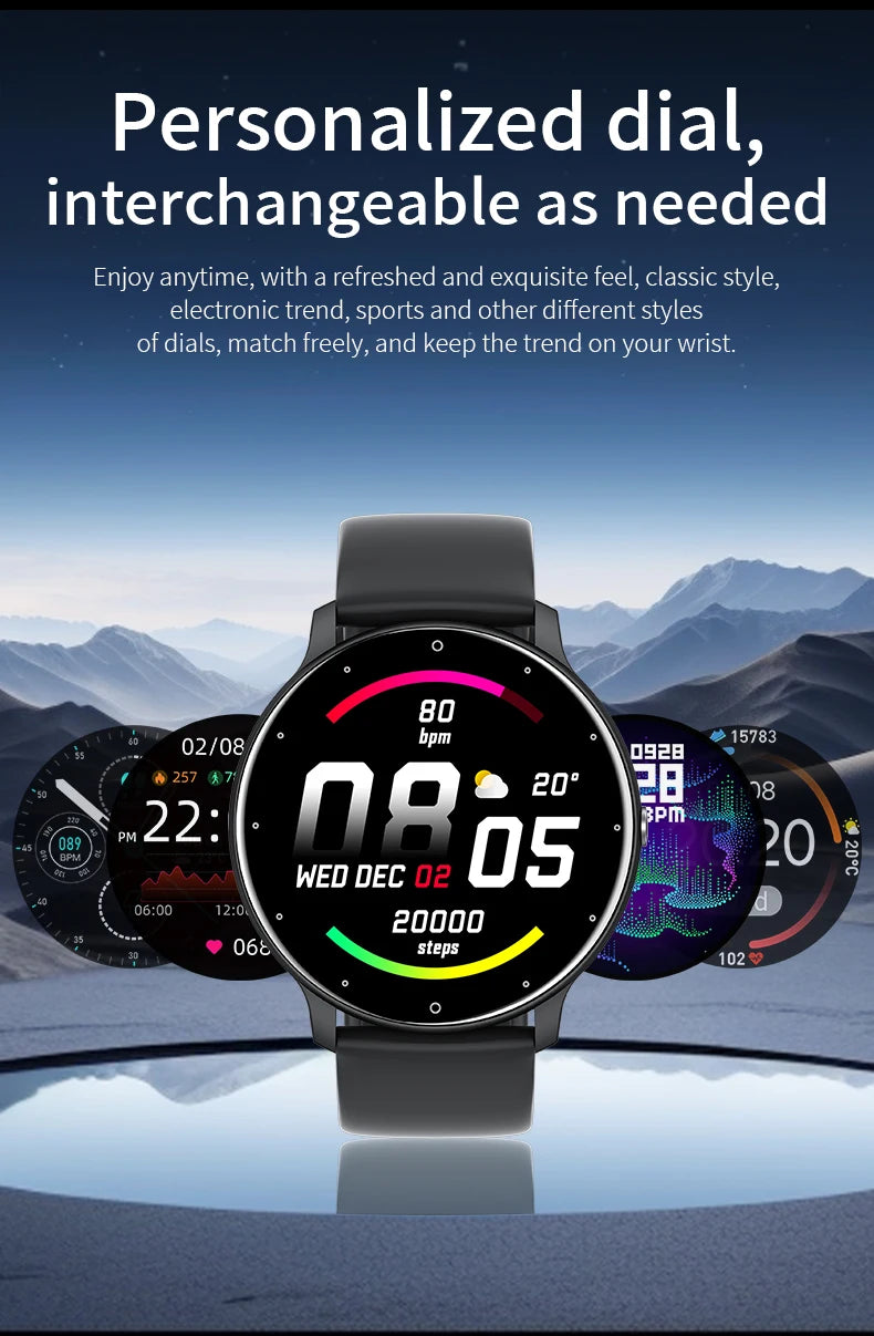 Bluetooth Fitness and Activity Tracker Smartwatch