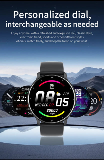 Bluetooth Fitness and Activity Tracker Smartwatch