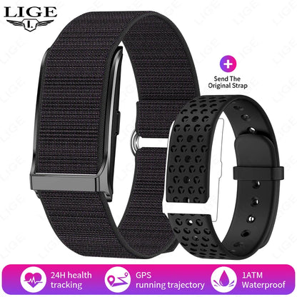 LIGE No Screen Smart watch & Heart Rate Monitor