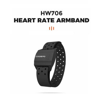 Coospo HW706 Armband Heart Rate Monitor (Compatible With Strava, Garmin, Wahoo)