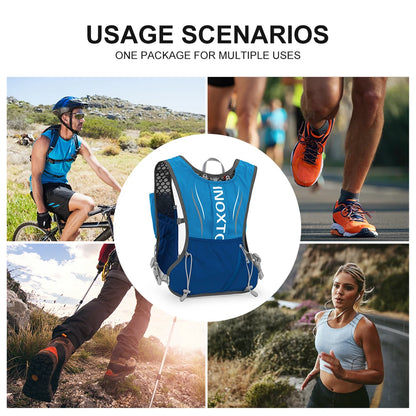5L Lightweight Hydration Vest, Running Backpack, Suitable for Marathon, Hiking, Cycling