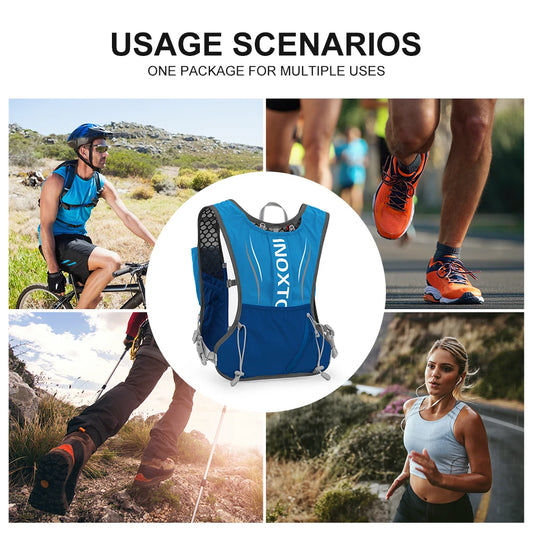 5L Lightweight Hydration Vest, Running Backpack, Suitable for Marathon, Hiking, Cycling