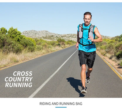Lightweight Hydration Vest, Backpack for Cycling, Running, Hiking