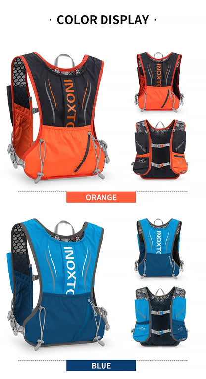 5L Lightweight Hydration Vest, Running Backpack, Suitable for Marathon, Hiking, Cycling