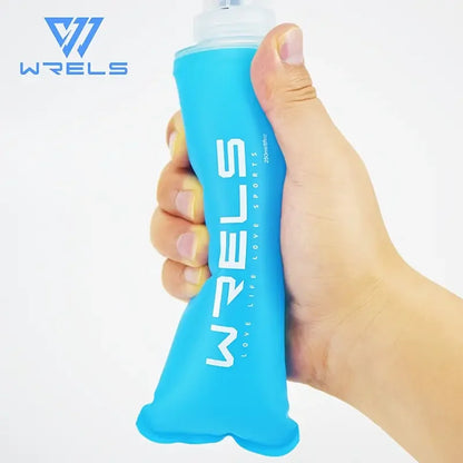 150ml 250ml 500ml Collapsible Silicone Water Bottle / Gel Bottle For Running, Camping, Hiking, Travel