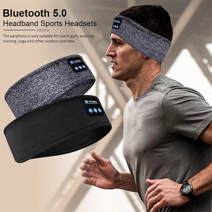 Bluetooth Sports Headband Headset