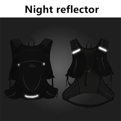 Ultralight 16L Backpack,  Hydration Backpack For Running, Hiking, Cycling with 2L or 3L Water Bladder / Bottles (Optional)