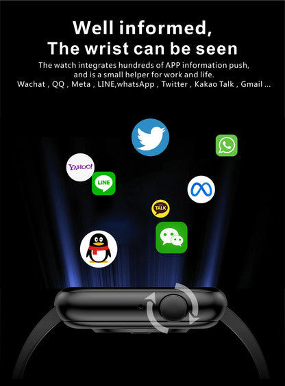 Bluetooth Fitness and Activity Tracker Smartwatch