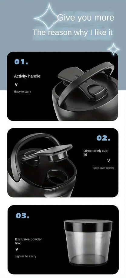 650ML Rechargeable Multifunctional Mini Portable Shaker Cup