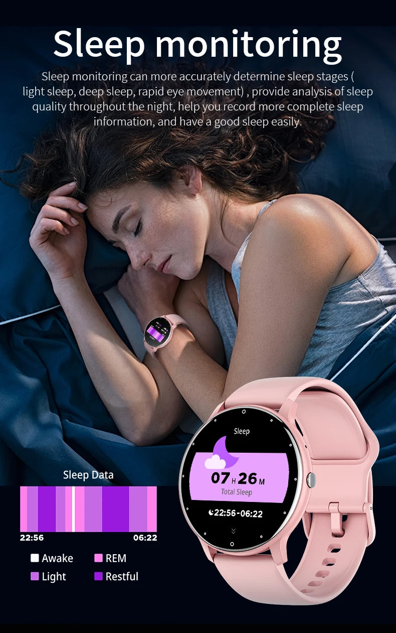 Bluetooth Fitness and Activity Tracker Smartwatch