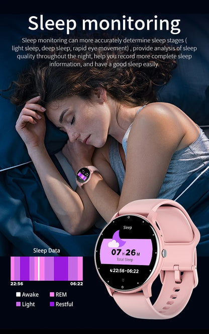 Bluetooth Fitness and Activity Tracker Smartwatch