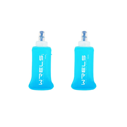 150ml 250ml 500ml Collapsible Silicone Water Bottle / Gel Bottle For Running, Camping, Hiking, Travel