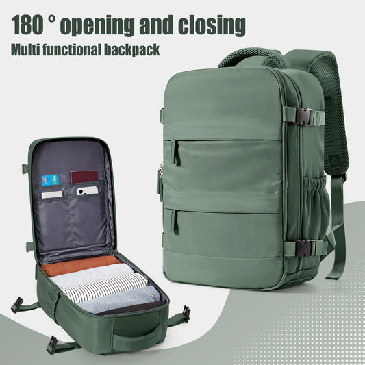 Carry On Size (40x20x25) Backpack, Travel Gym Bag, Under Seat Small Cabin Bag