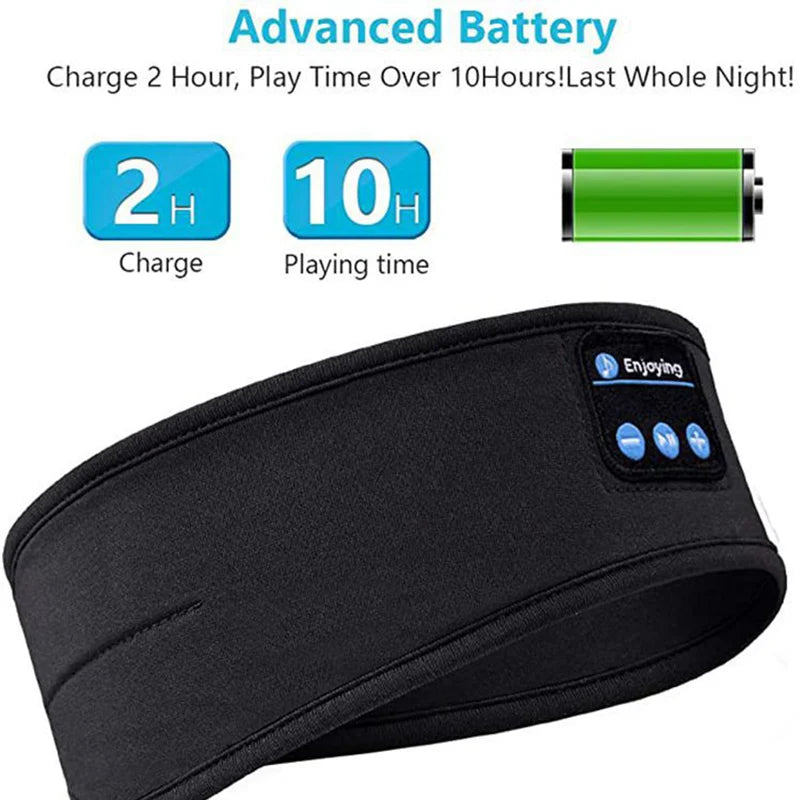Bluetooth Sports Headband Headset