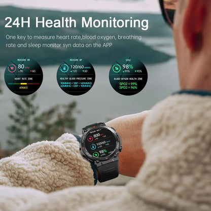 Bluetooth Fitness and Activity Tracker Smartwatch