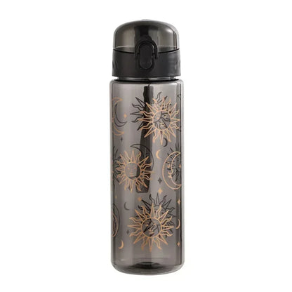 600ml Daisy Flower Transparent Leakproof Water Bottle