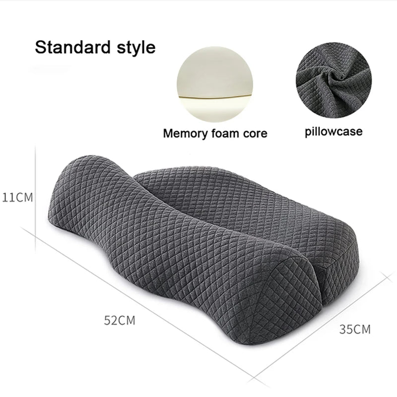 Memory Foam Cervical Pillow For Neck Pain Relief
