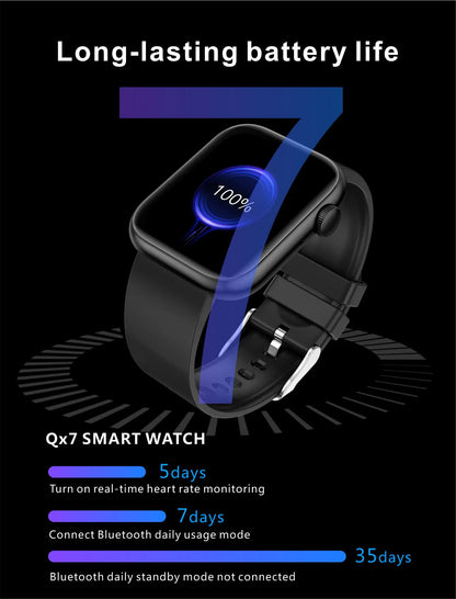 Bluetooth Fitness and Activity Tracker Smartwatch