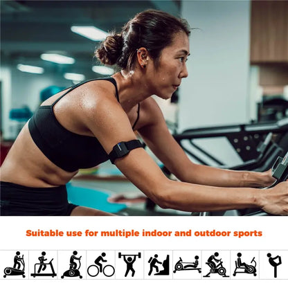Coospo HW706 Armband Heart Rate Monitor (Compatible With Strava, Garmin, Wahoo)
