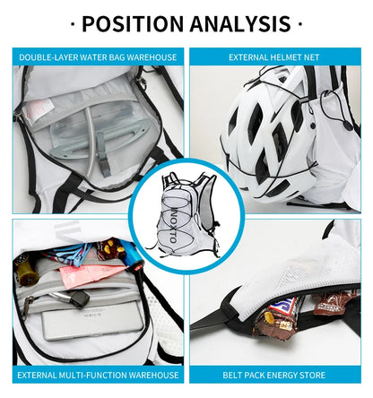 Lightweight Hydration Vest, Backpack for Cycling, Running, Hiking