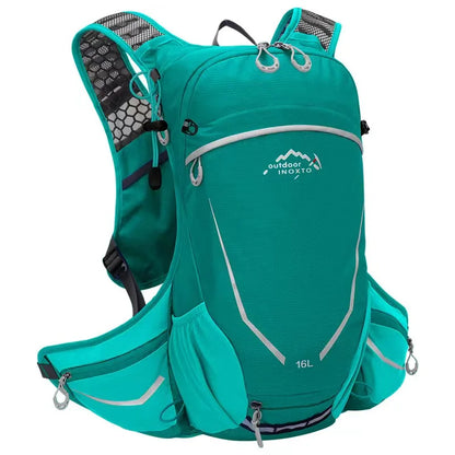 Ultralight 16L Backpack,  Hydration Backpack For Running, Hiking, Cycling with 2L or 3L Water Bladder / Bottles (Optional)
