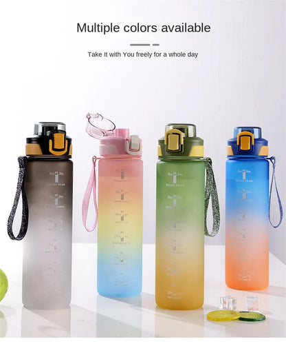 Large Capacity 1 Litre Leakproof Water Bottle